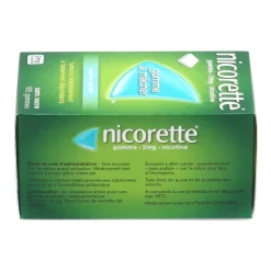 Nicorette 2 mg menthe glaciale gomme