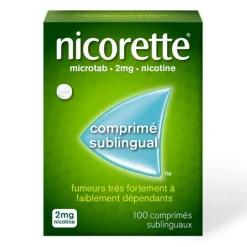 Nicorette Microtab 2 mg comprimés