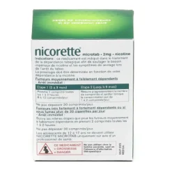 Nicorette Microtab 2 mg comprimés