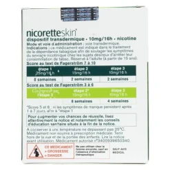 NicoretteSkin 10 mg/16 h patchs