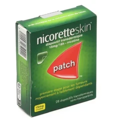 NicoretteSkin patch nicotine 15 mg/16 h