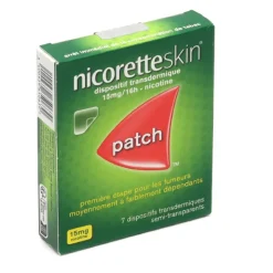 NicoretteSkin patch nicotine 15 mg/16 h