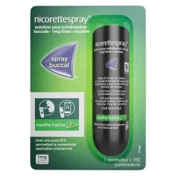 Nicorette Spray 1 mg menthe fraîche