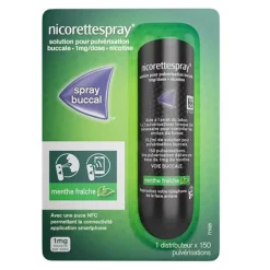 Nicorette Spray 1 mg menthe fraîche