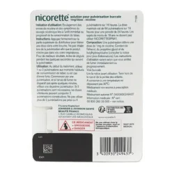 Nicorette Spray 1 mg menthe fraîche