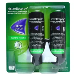Nicorette Spray 1 mg menthe fraîche