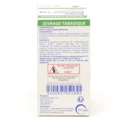 Nicotine 2 mg menthe sans sucre gommes EuroGenerics