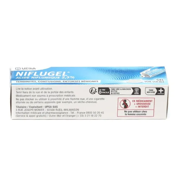 Niflugel gel anti inflammatoire