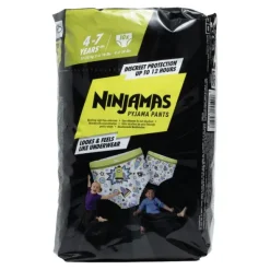 Ninjamas Sous vêtement de nuit absorbants Enfant