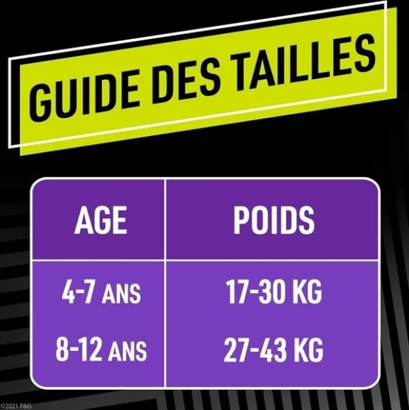 Ninjamas Sous vêtement de nuit absorbants Enfant