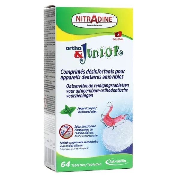 Nitradine Ortho et Junior comprimés