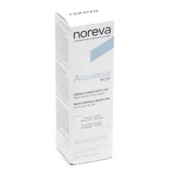 Noreva Aquareva crème hydratante 24h riche