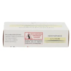 Néosynéphrine 2,5 % Faure unidoses