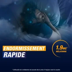 Novanuit Flash mélatonine 1,9 mg films orodispersibles