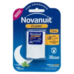 Novanuit Flash mélatonine 1,9 mg films orodispersibles