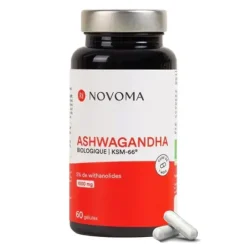 Novoma Ashwagandha bio KSM 66 gélules
