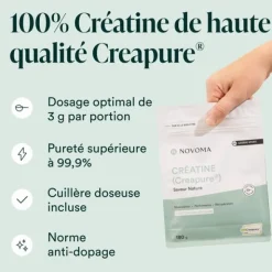 Novoma Créatine Créapure poudre