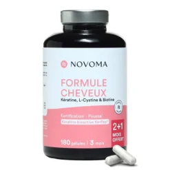 Novoma Formule cheveux gélules