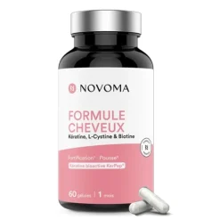 Novoma Formule cheveux gélules
