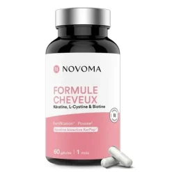 Novoma Formule cheveux gélules