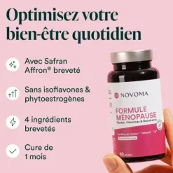 Novoma Formule Ménopause gélules