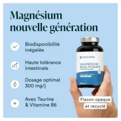 Novoma Magnésium bisglycinate gélules