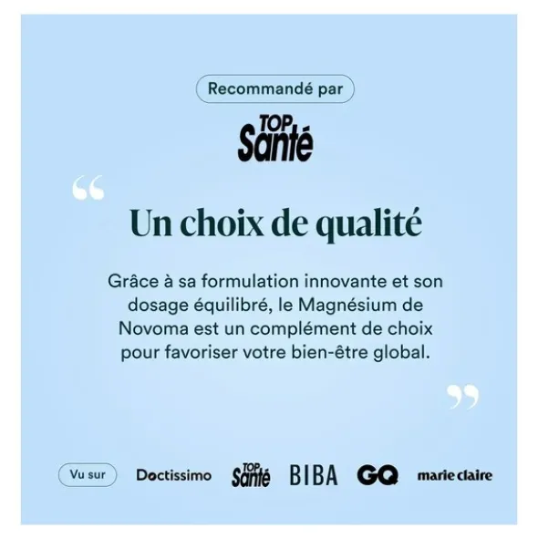 Novoma Magnésium bisglycinate gélules