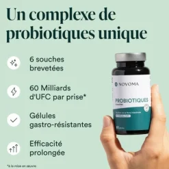 Novoma Probiotiques gélules