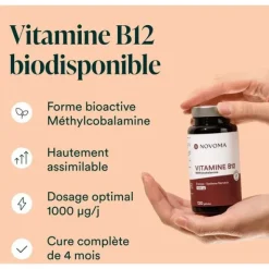 Novoma Vitamine B12 gélules