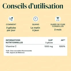 Novoma Vitamine C Liposomale gélules