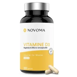 Novoma Vitamine D3 gélules