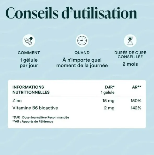 Novoma Zinc bisglycinate gélules