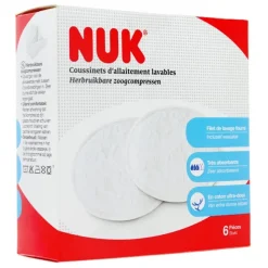Nuk coussinets d'allaitement lavables