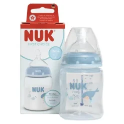 Nuk First Choice+ biberon 1er âge avec Temperature Control 150 ml