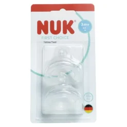 Nuk First Choice 0-6 mois 2 tétines