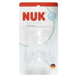 Nuk First Choice 0-6 mois 2 tétines