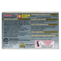Nurofen 200 mg citron comprimé orodispersible