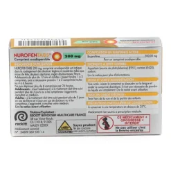 Nurofen Tabs 200 mg comprimé orodispersible