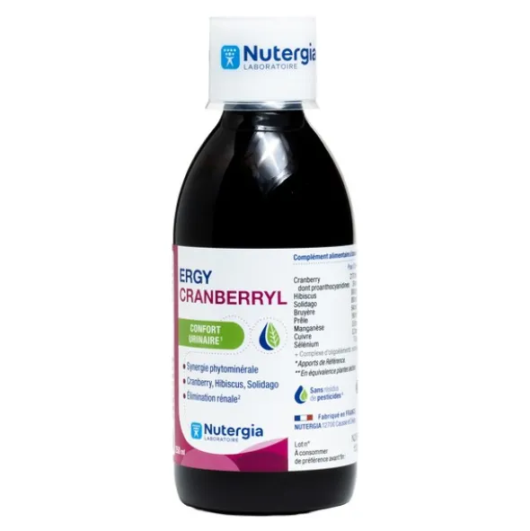 Nutergia Ergycranberryl solution buvable