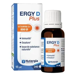 Nutergia Ergy D Plus gouttes buvables