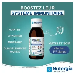 Nutergia Ergykid Immuno+ sirop