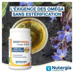 Nutergia Ergyomega Oméga 3 6 9 capsules
