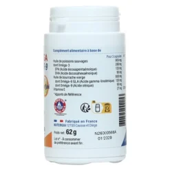 Nutergia Ergyomega Oméga 3 6 9 capsules