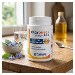 Nutergia Ergyomega Oméga 3 6 9 capsules