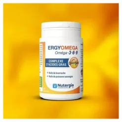 Nutergia Ergyomega Oméga 3 6 9 capsules
