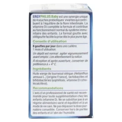 Nutergia Ergyphilus Baby gouttes
