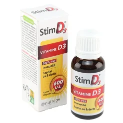 Nutreov Stim D3 Vitamine D 600 UI gouttes