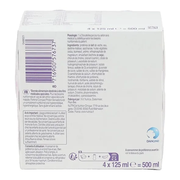 Nutricia Fortimel Compact Protein Sensations Boisson