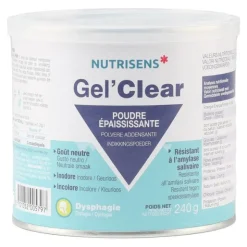 Nutrisens Gel Clear poudre épaississante
