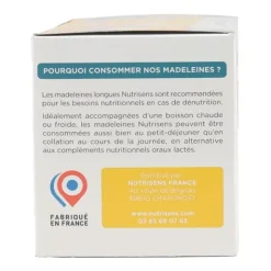 Nutrisens madeleines longues HP/HC